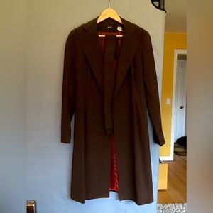 Well constructed long jacket. Bought at shop in SOHO NY -